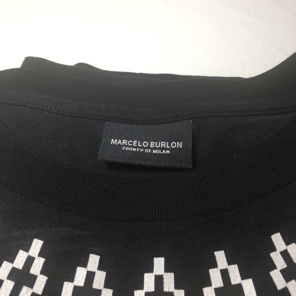 Marcelo Burlon double sided screen print t-shirt - Picture 3 of 6